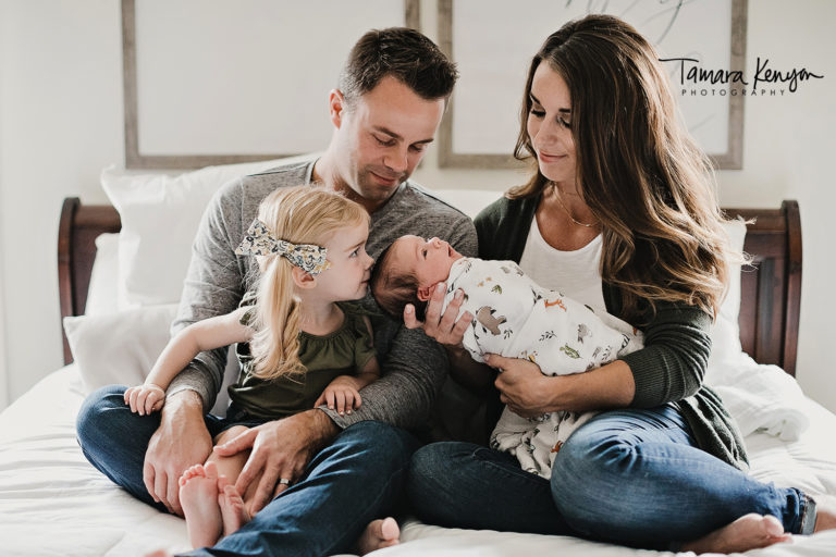 Davis Family | Newborn Photographer in Boise | Lifestyle
